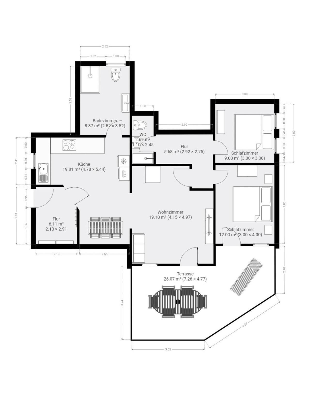 Ferienwohnung Casa Schneck Longkamp Exterior foto